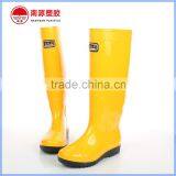 Yellow Lightweight Fishing Work PVC Rain Boots Wholesale thumbnail-3