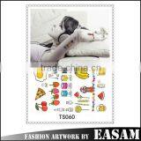 New Water Transfer Colorful Body Art Tattoo/tatoo thumbnail-1