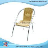 Aluminium Tube Wicker Chair thumbnail-1