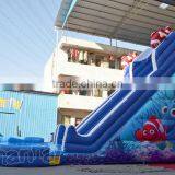 Commercial Inflatable Nemo Cartoon Water Slide With Pool, Giant Inflatable Water Slide for Sale Quality Choice thumbnail-4