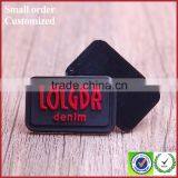 New Design Red Silicone Label for Men Shirt Collar Costume thumbnail-3