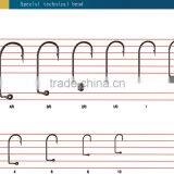 high quality stainless steel specisl technical bend,aberdeen hook