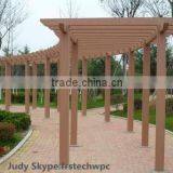 China Factory Price Eco-friendly Wpc Pergola With High Quality