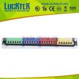 UTP/FTP/STP Cat.5e Amp 24 Ports Patch Panel