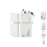 Hot Selling 6000mAh for IPhone 6 6S External Rechargeable Battery Charger Built in Cable Power Bank thumbnail-6