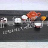 Stone Tea Tray Set