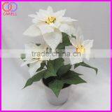 Wholesale Artifiical Poinsettia Led Flower Light thumbnail-4