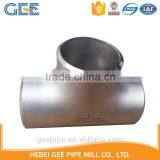 Stainless Steel Seamless Fittings Red Tee thumbnail-5