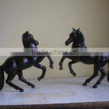 Leather Horse Stuffed Animal Homes decoration