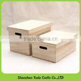 Original Wood Material Storage Box Mdf Box With Lid for Shoes thumbnail-5