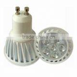 6w Gu10 3030smd Led Spotlight With White Aluminum House