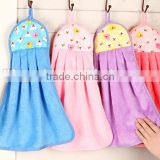 2016 Thick strong water absorption coral velvet softtextile hand towel for home