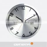 DEHENG 14 Inch Aluminum Wall Clock With Thermometer/Hygrometer Wholesale thumbnail-3