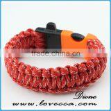 Mix Color Military Color Bracelet 3 Color Paracord Bracelet With Logo thumbnail-6