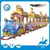Hot Indoor Play Centre Equipment Electric Track Elephant Train For Sale thumbnail-4