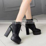 PU Women Shoes Newest Designs Higg Quality Shoes 2017 PF4420 thumbnail-5