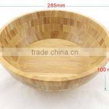 Bamboo Salad Bowl Set With Salad Spoon thumbnail-2