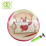 OEM Custom Fabric Inflatable Ball With PVC Bladder thumbnail-4