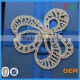 Rhinestone Bridal Applique Trimming for Dress thumbnail-5