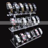 2016 Hot Sale Custom Clear Acrylic Watch Display Rack With High End Design