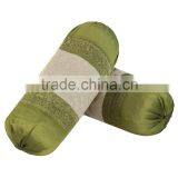 Indian Embroidered Bolster Cover Handmade New Designer Floral Wholesale Bolster Cushion thumbnail-2