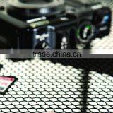 4 Tier Black Mesh Metal Storage Rack Book Shelf thumbnail-3