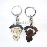Wholesale Shape of Children Alloy Keychain ,kids Keychain thumbnail-2