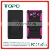 [TOPO]Hot Selling Hybrid Armor PC Silicon Cell Mobile Phone Case Cover for Samsung Galaxy A5 With Stand thumbnail-3