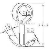 JY-1012D|Antirust Type Pipe Clamp Hanger Hook|Tube Iron Hook|Tool Steel Hook thumbnail-2