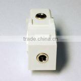 HDMI USB TRS Keystone Jack Female Digital Coupler thumbnail-3