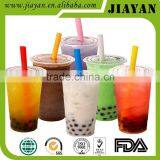 Colorful Disposable Straight Bevel Jumbo Plastic Straw thumbnail-4