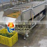 Washer Type Carrot / Watermelon / Cucumber / Peach / Peppers Washing Machine With Spray Wash thumbnail-2