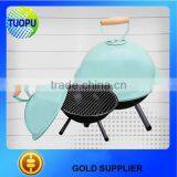 Fashion Colorful Folding Round Shape Charcoal Barbecue Grill,round Bbq Tools thumbnail-1