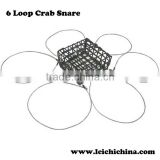High quality 6 loop coated crab trap wire for sale