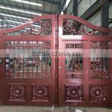 Wrought Iron/galvanized Powder Coated Steel/Iron/ Decorative Metal Gate Designs thumbnail-1