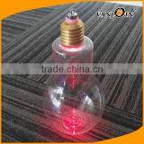 300ML 400ML 500ML 700ML Candy Jar Plastic Light Bulb Bottle With Custom Hangtag thumbnail-5