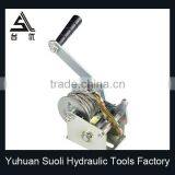 3000LBS Small Powder Coated Black Manual Boat Hand Brake Winch thumbnail-3