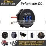 Waterproof 12v Led Digital Voltmeter Socket Car Charger thumbnail-2
