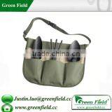 Green Field Garden Waist Apron With Pockets thumbnail-1