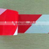 Red White PE Safety Warning Tape Non Adhesive Barrier Tape Dispenser Box Packing thumbnail-5