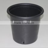 stackable 3 gallon black nursery pots