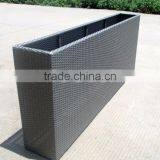Retangular Wicker Large Flower Pot thumbnail-4