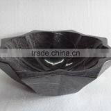 Black Round Stone Bathroom Basins&sinks thumbnail-4