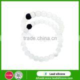 Female Favorite Fshion Jewelry Silicone Spiky Bead Bracelets/Cheap Custom Silicone Bracelets thumbnail-2