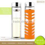 Banana Juice Dirnk Bottler With Metal Lid Silicon Sleeve thumbnail-5