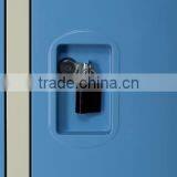 Steel Pad Lock 4 Doors Wardrobe Lockers Metal Wardrobe Lockers thumbnail-3