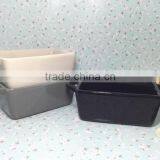 2015 Stocked Cheap Daily Use Colored Square Porcelain Bakeware Plate thumbnail-2
