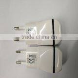 White Color 5V 1A EU Plug USB AC Power Wall Charger Adapter For Samsung US/EU Charger for Phone 6 Plus 7 Plug thumbnail-3