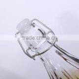 500ml 1000ml Clear Glass Juice Bottle With Airtight Swing Top thumbnail-4