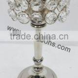 Crystal Candle Holder Stand With Metal , Crystal Tealight Holder Stand thumbnail-5